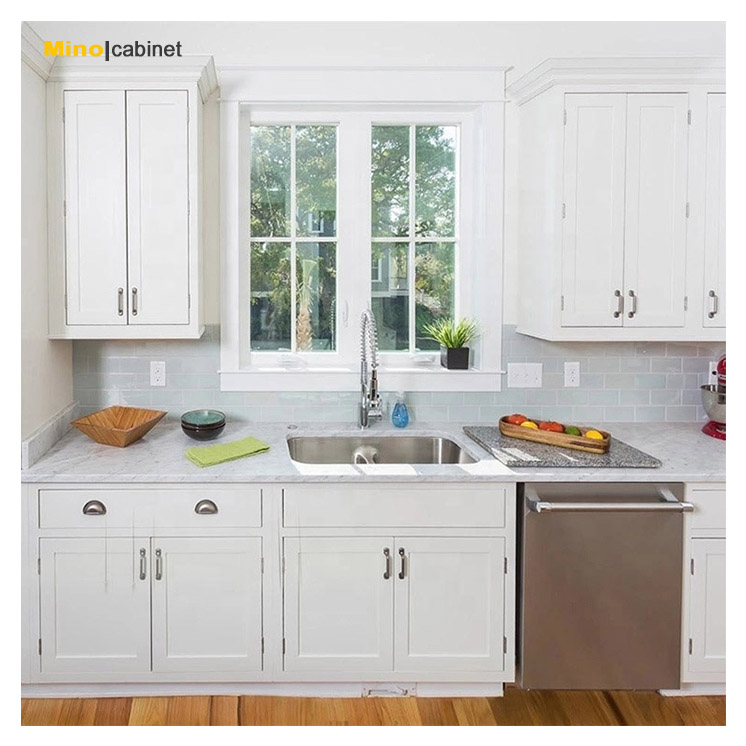 White Complete Kitchen Cabinet Set