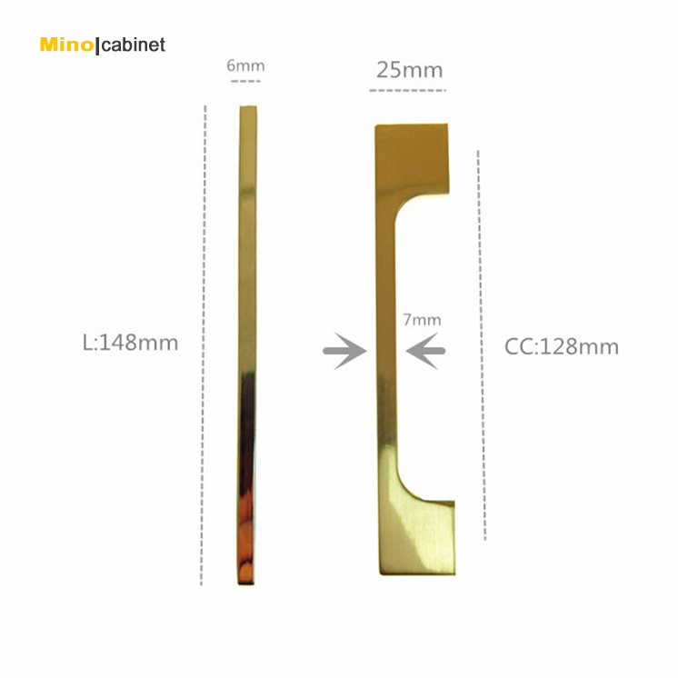 Chrome Nickel Door Furniture Handles